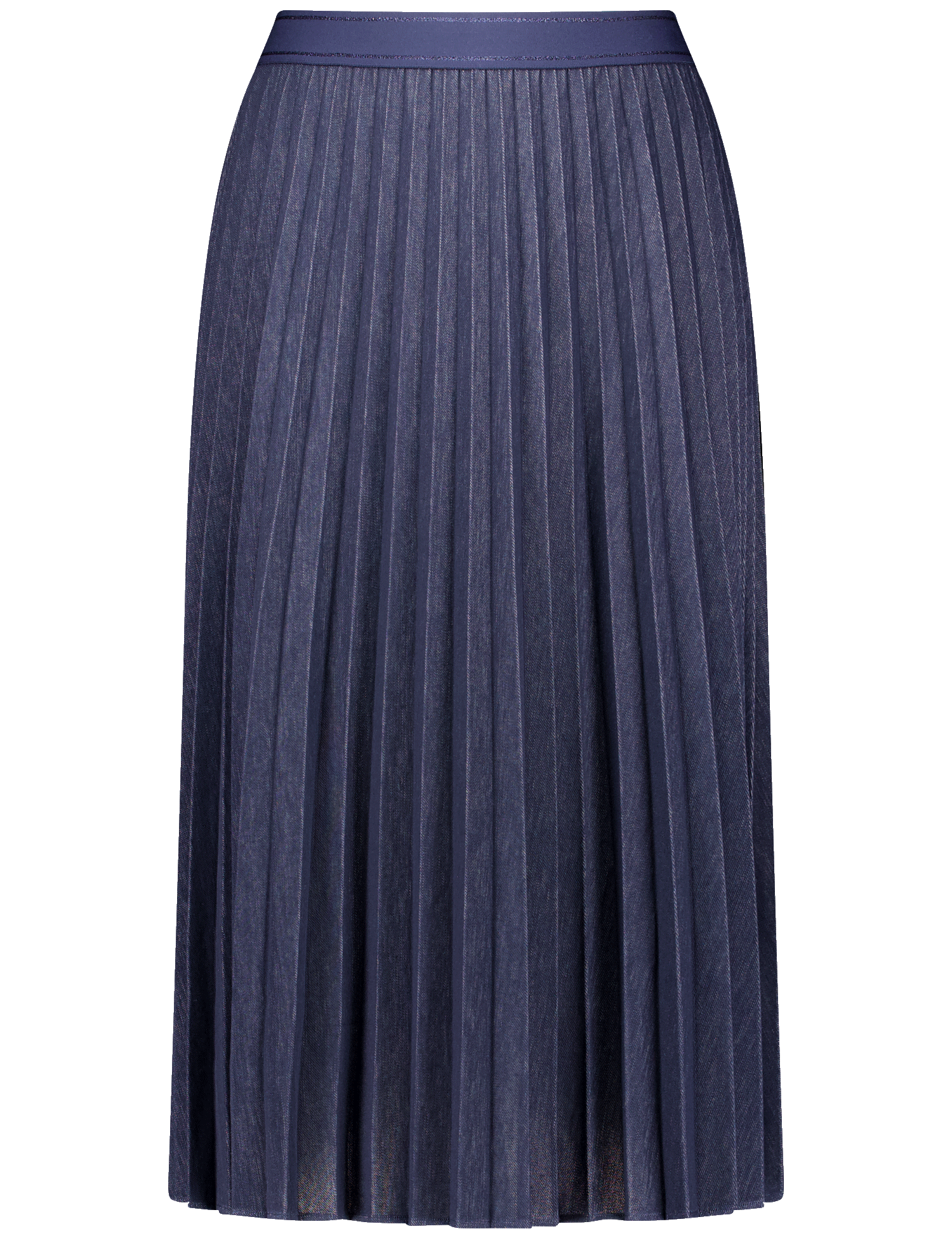 Damen Plissee Rock lang