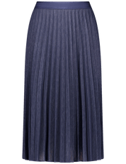 Damen Plissee Rock lang