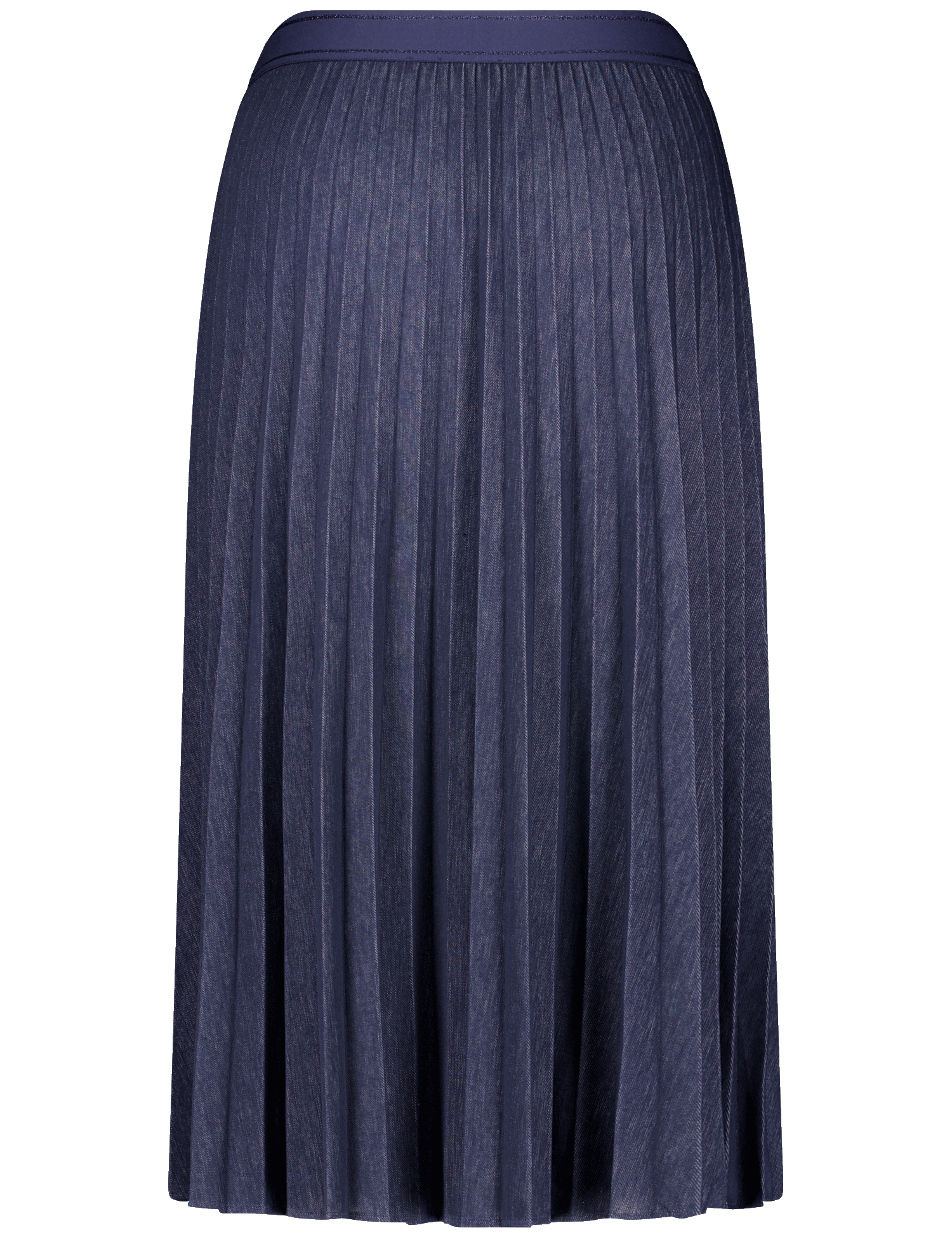 Damen Plissee Rock lang