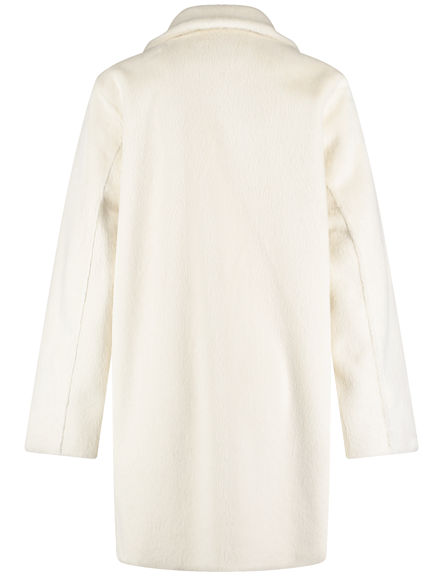 Mantel mit Reverskragen und Knöpfen