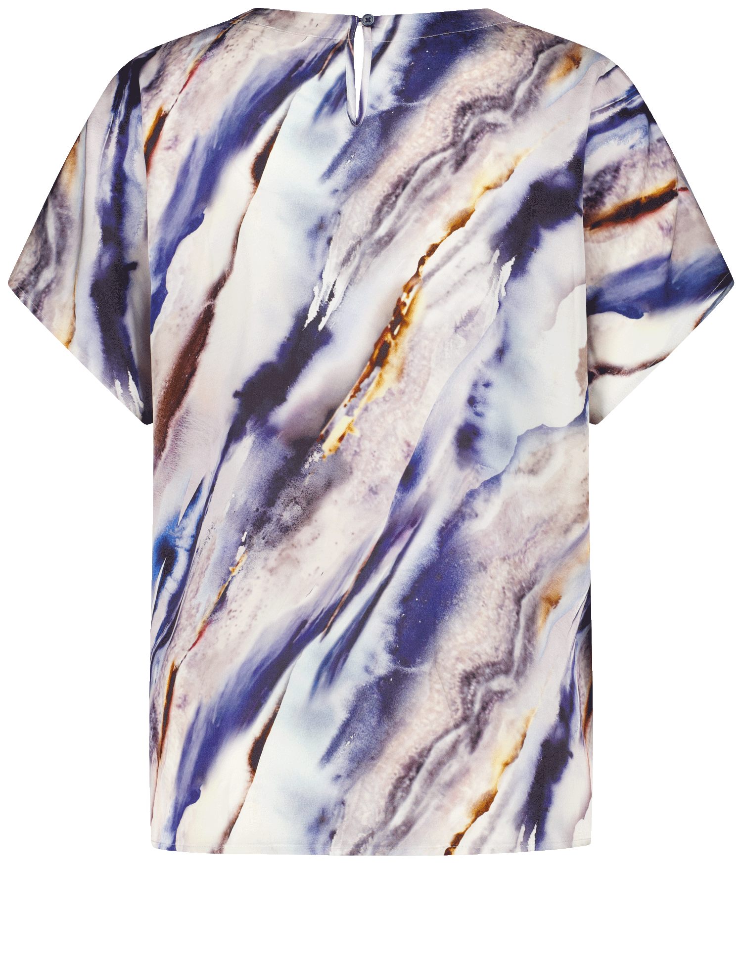 Damen Bluse mit kurzen Ärmeln