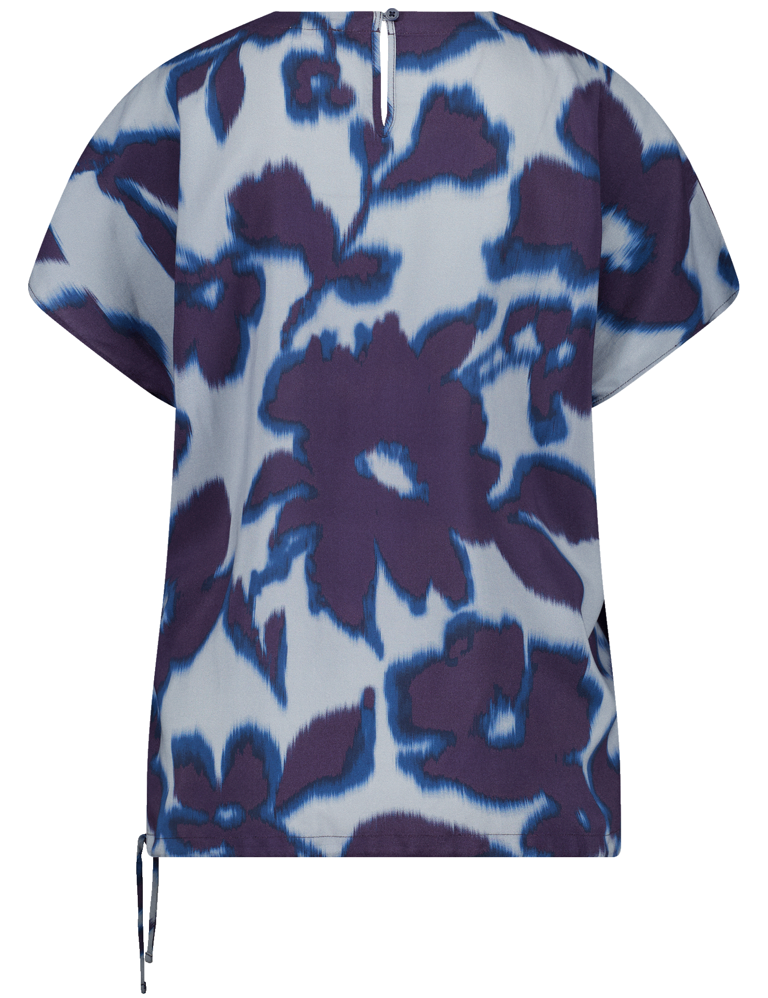 Damen Bluse mit kurzen Ärmeln