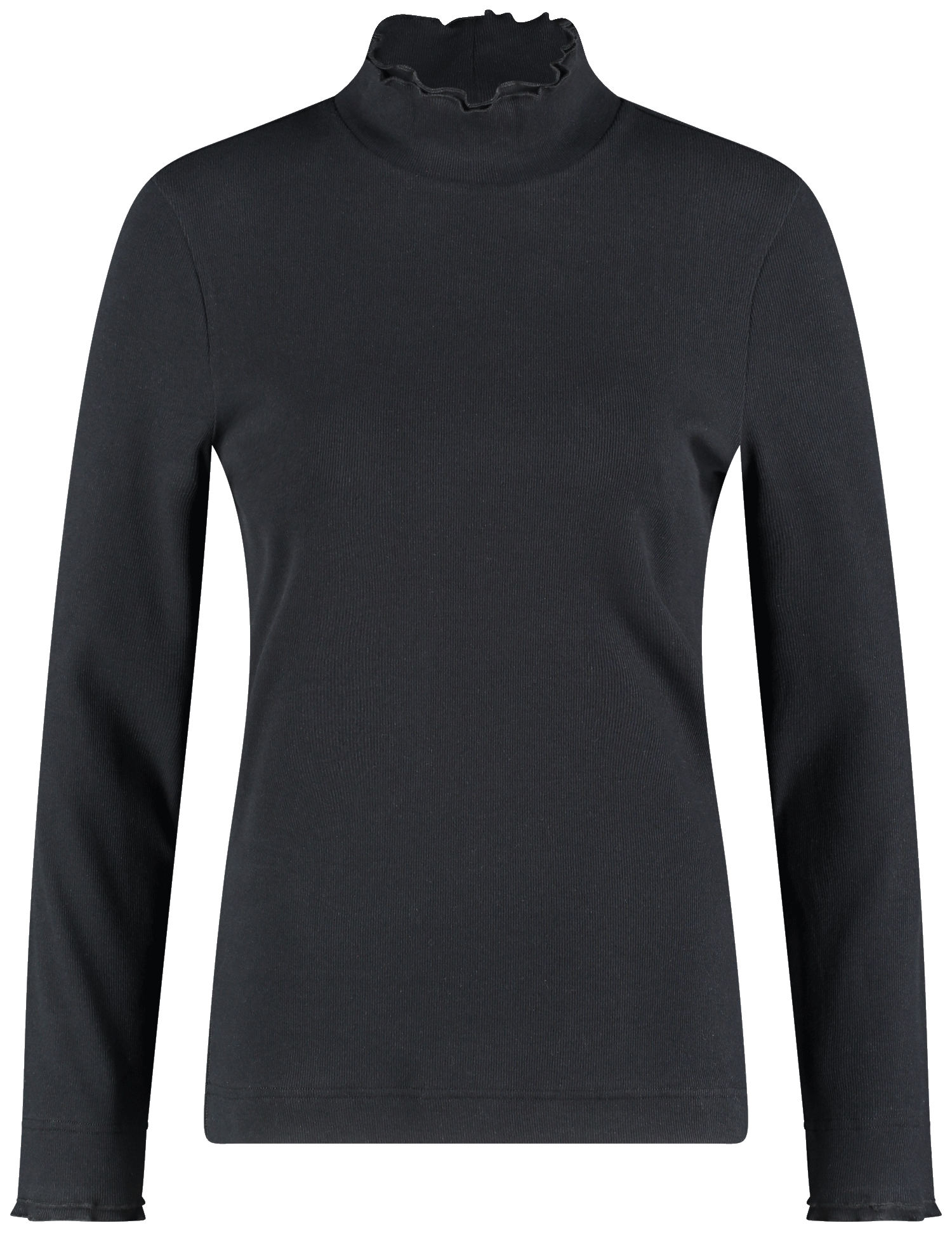 Damen Langarmshirt mit Kragen