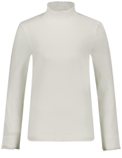 Damen Langarmshirt mit Kragen