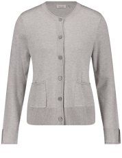 Damen Strickjacke mit Knöpfen