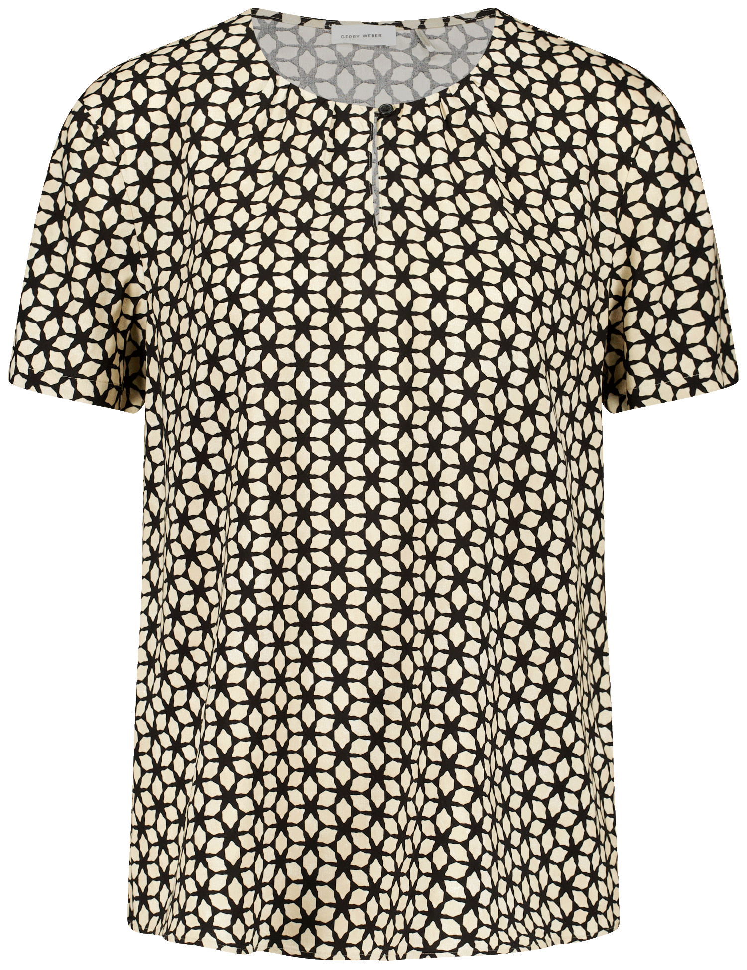 Damen Bluse mit kurzen Ärmeln