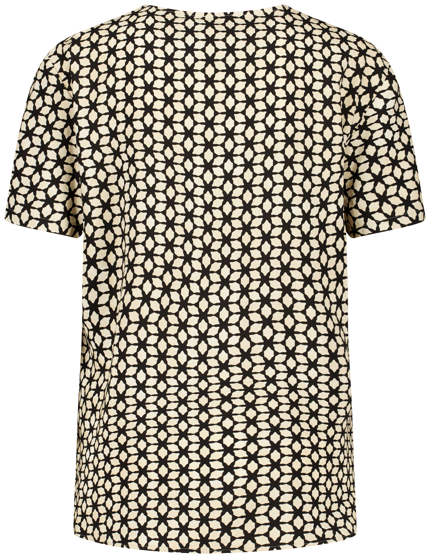 Damen Bluse mit kurzen Ärmeln