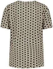 Damen Bluse mit kurzen Ärmeln