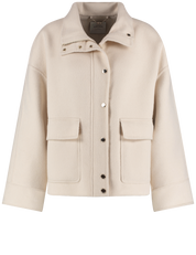 Damen Jacke mit langen Ärmeln aus Webstoff