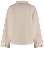 Damen Jacke mit langen Ärmeln aus Webstoff