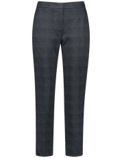 Karierte Hose mit klassischer Eleganz