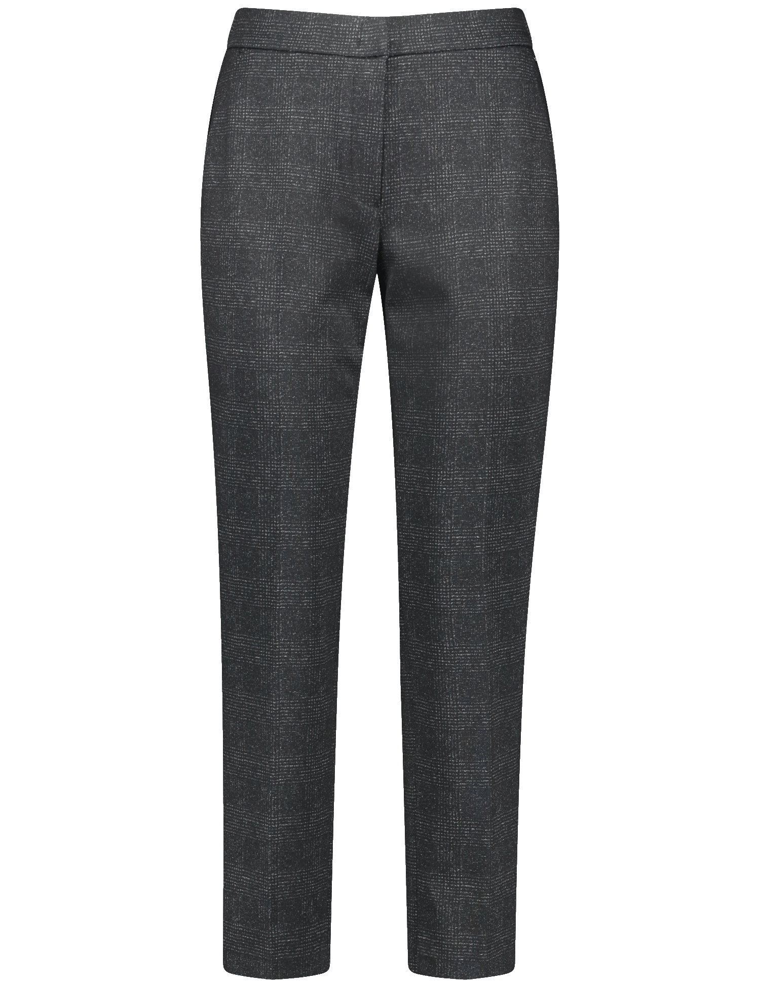 Karierte Hose mit klassischer Eleganz