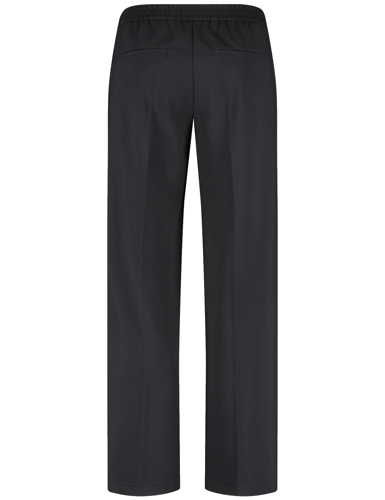 Fließend geschnittene Hose mit weitem Bein