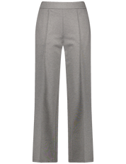 Fließend geschnittene Hose mit weitem Bein