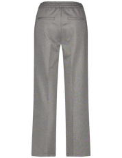 Fließend geschnittene Hose mit weitem Bein