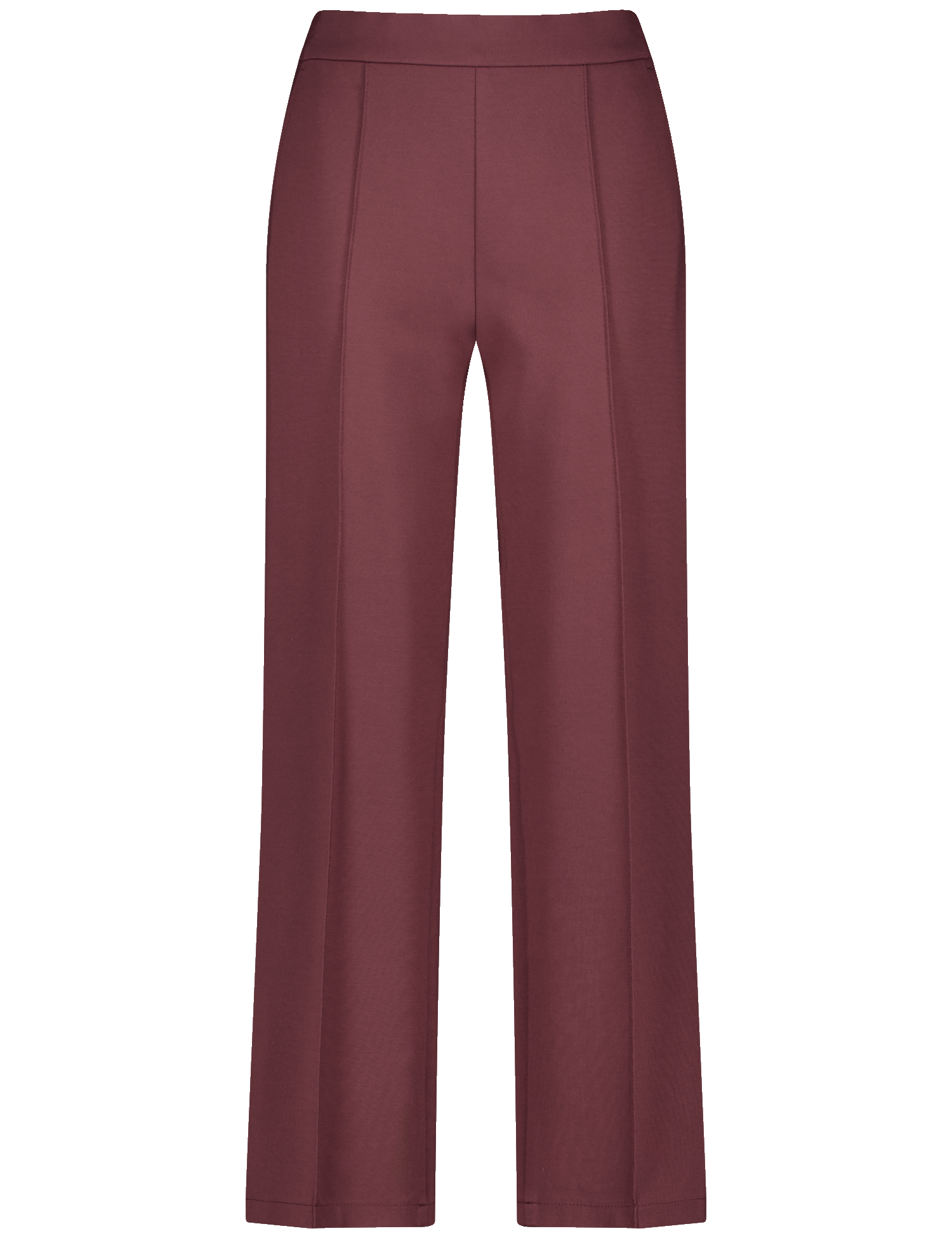 Fließend geschnittene Hose mit weitem Bein