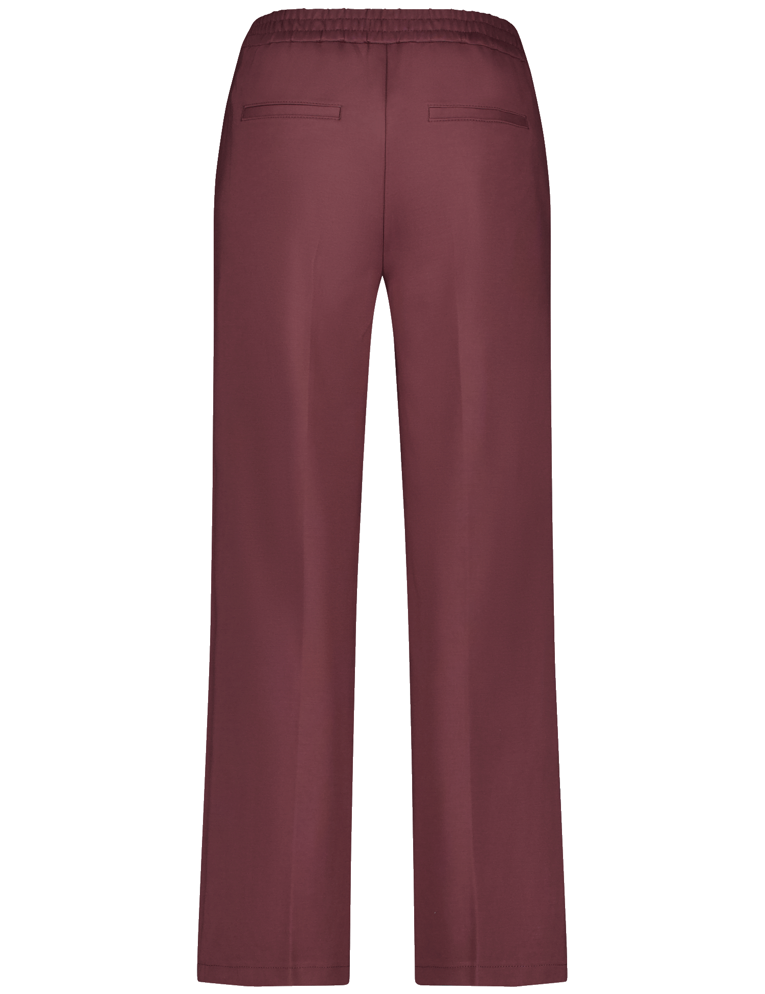 Fließend geschnittene Hose mit weitem Bein