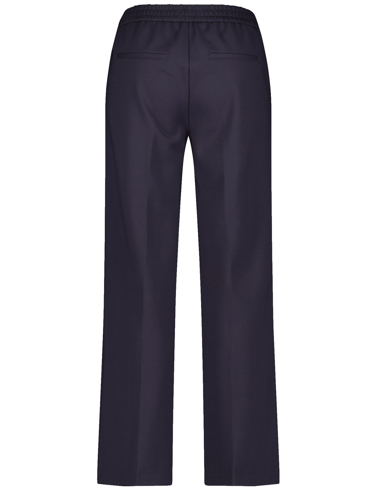 Fließend geschnittene Hose mit weitem Bein