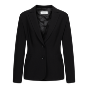 Damen Blazer mit langen Ärmeln aus Webstoff