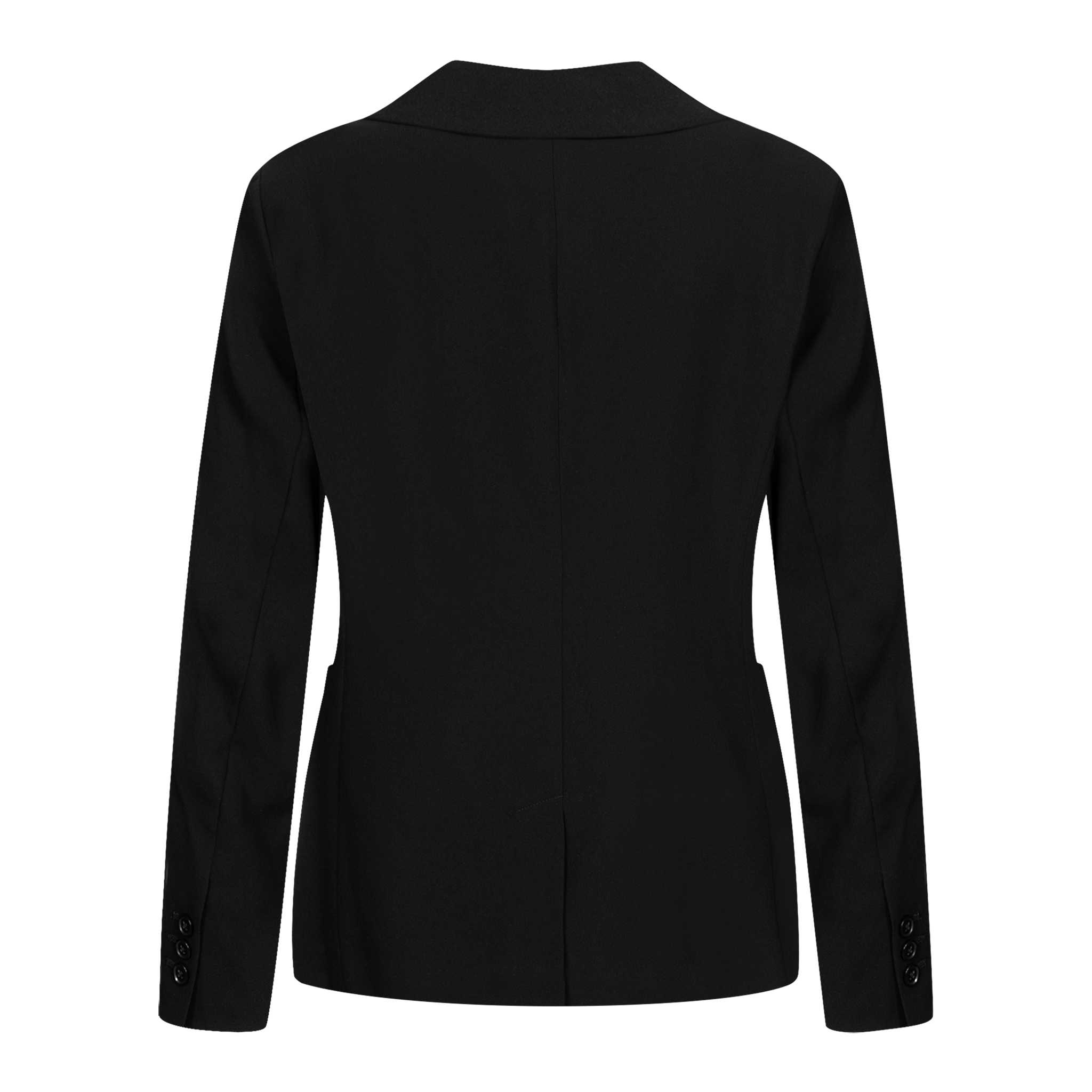 Damen Blazer mit langen Ärmeln aus Webstoff