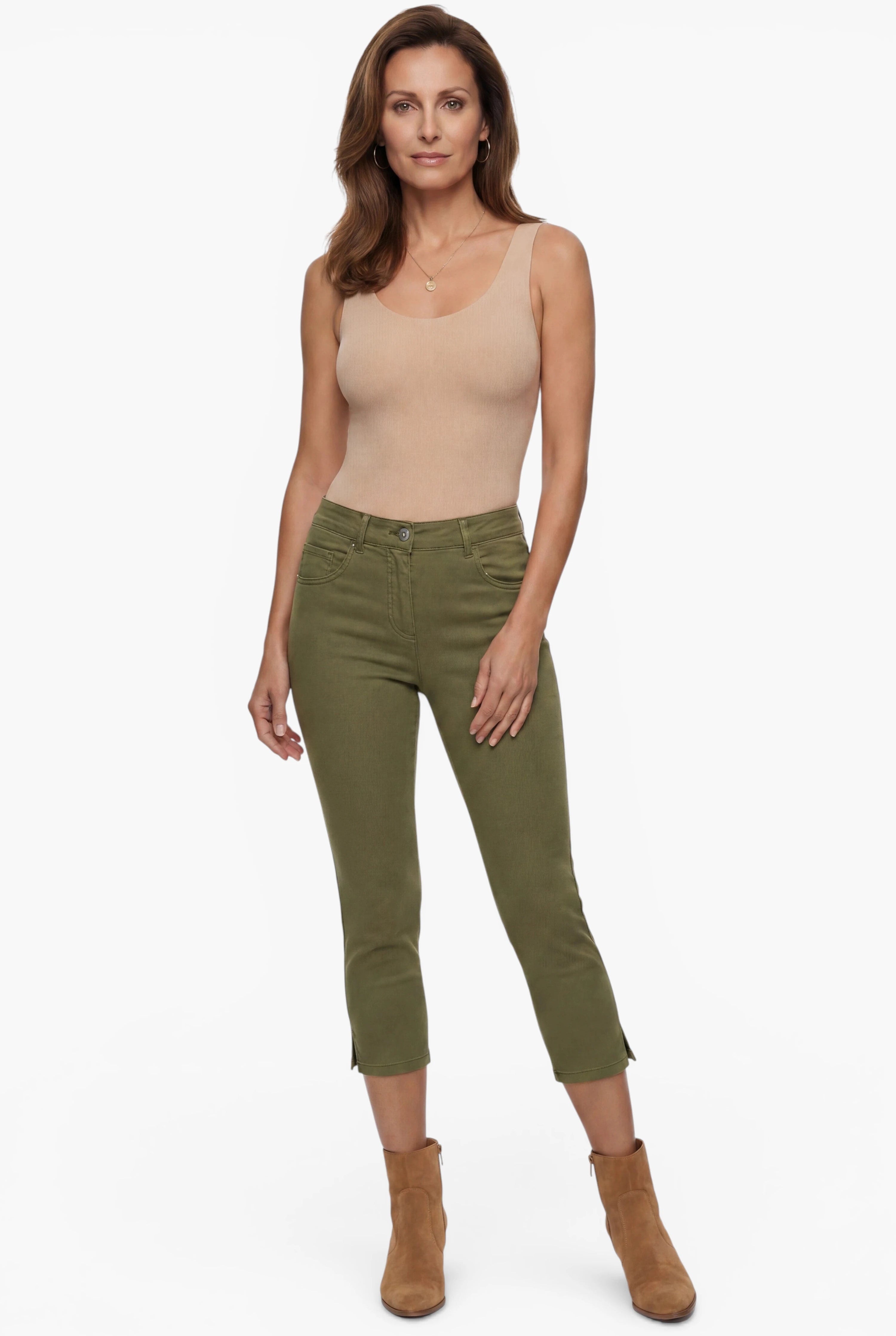 Soline Caprihose aus Stretch-Baumwolle