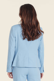 Kurzer Blazer Baumwollmischung