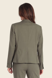 Kurzer Blazer Baumwollmischung