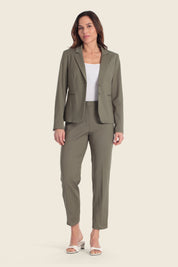 Kurzer Blazer Baumwollmischung