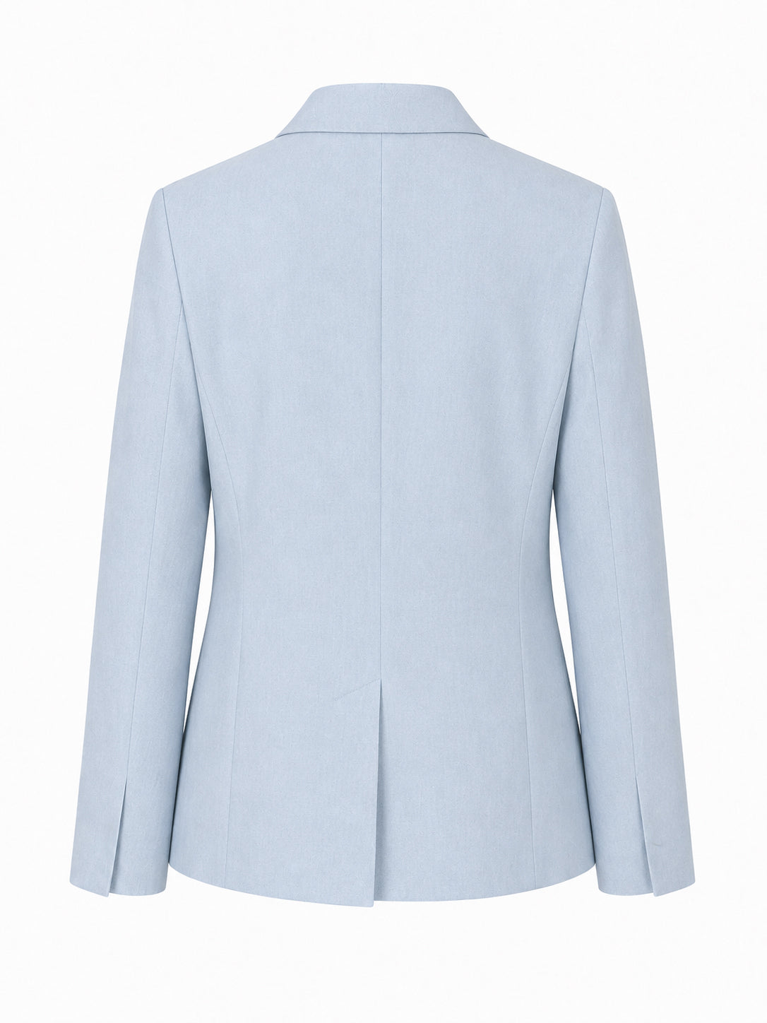 Leinenblazer mit fallendem Revers