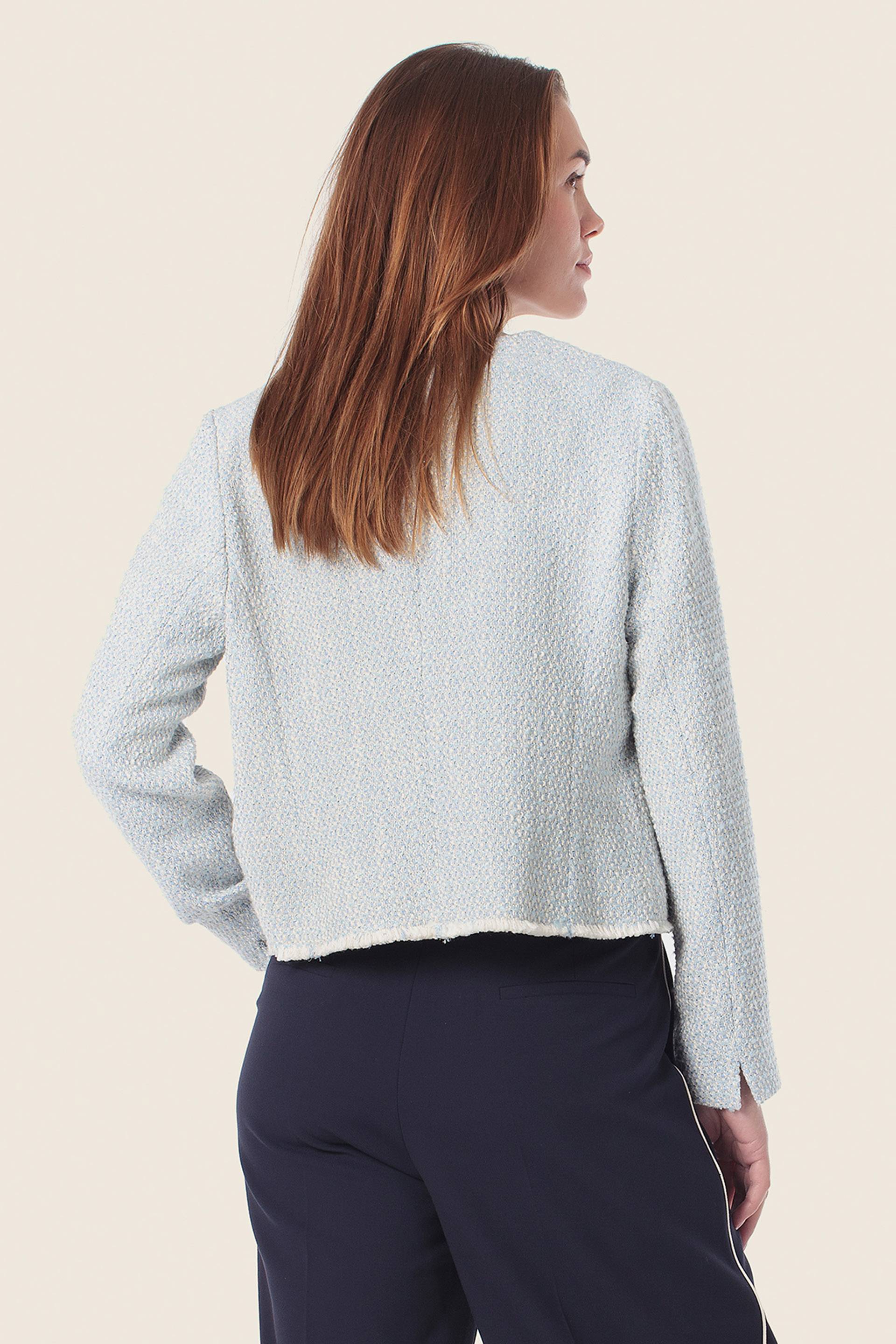 Elegante Bouclé-Jacke mit Knopfleiste von GERRY WEBER