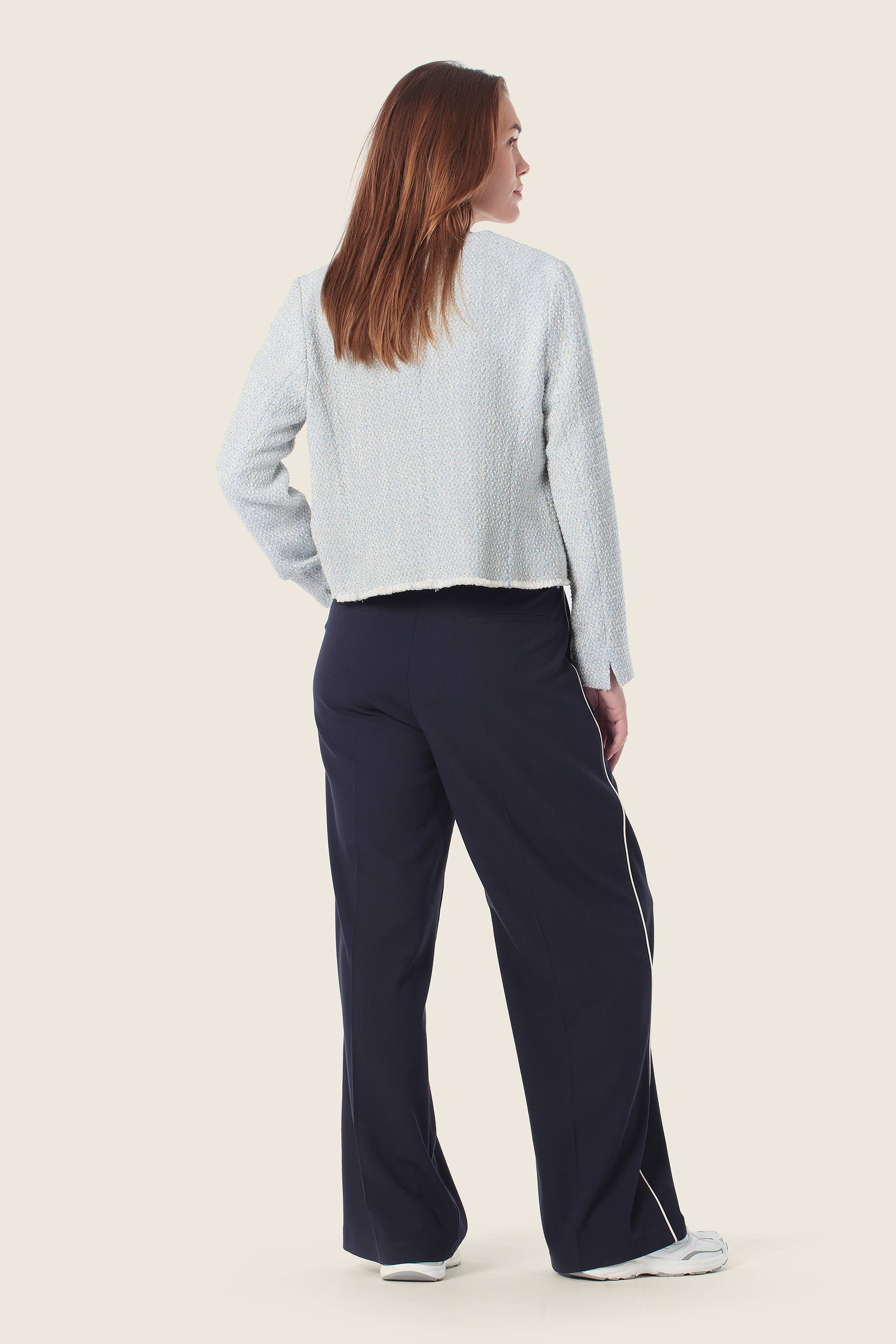 Elegante Bouclé-Jacke mit Knopfleiste von GERRY WEBER