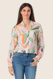 Bluse mit Muster in Frühlingsfarben von GERRY WEBER