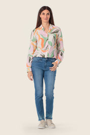 Bluse mit Muster in Frühlingsfarben von GERRY WEBER