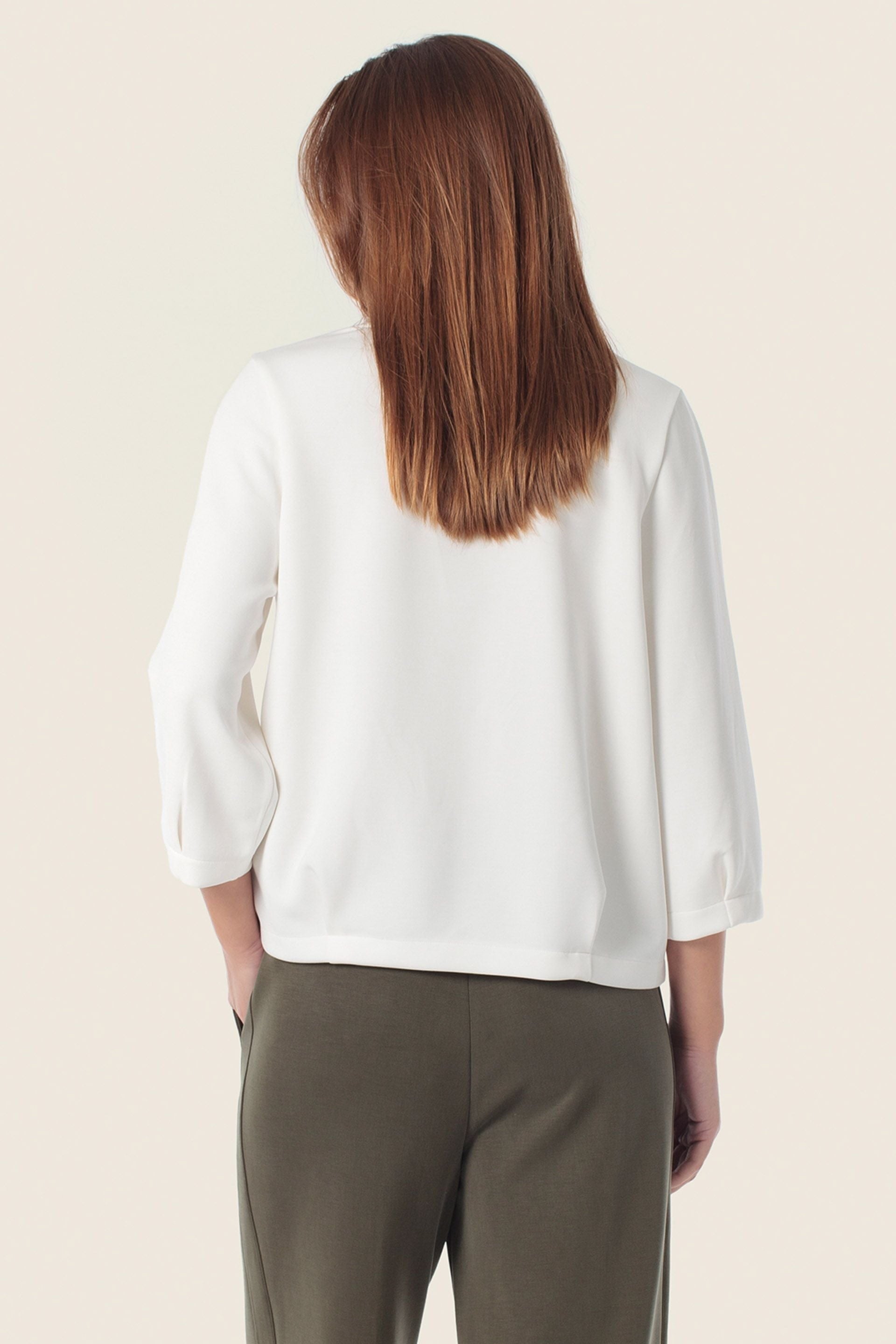 Leichtes Sweatshirt mit V-Ausschnitt von GERRY WEBER