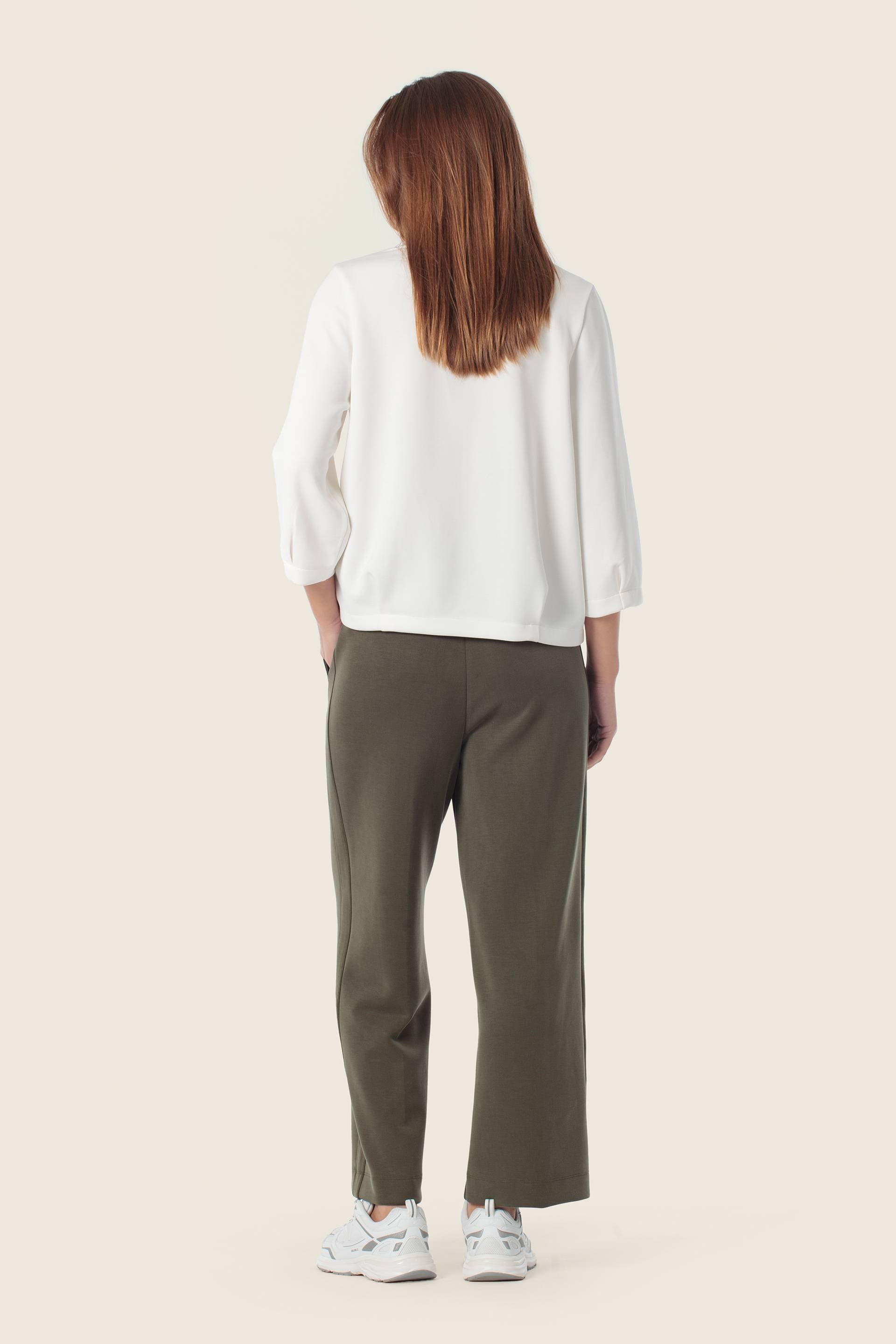 Leichtes Sweatshirt mit V-Ausschnitt von GERRY WEBER