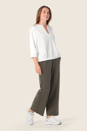 Leichtes Sweatshirt mit V-Ausschnitt von GERRY WEBER