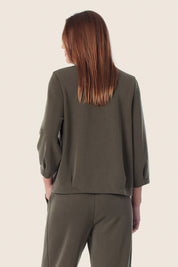 Leichtes Sweatshirt mit V-Ausschnitt von GERRY WEBER