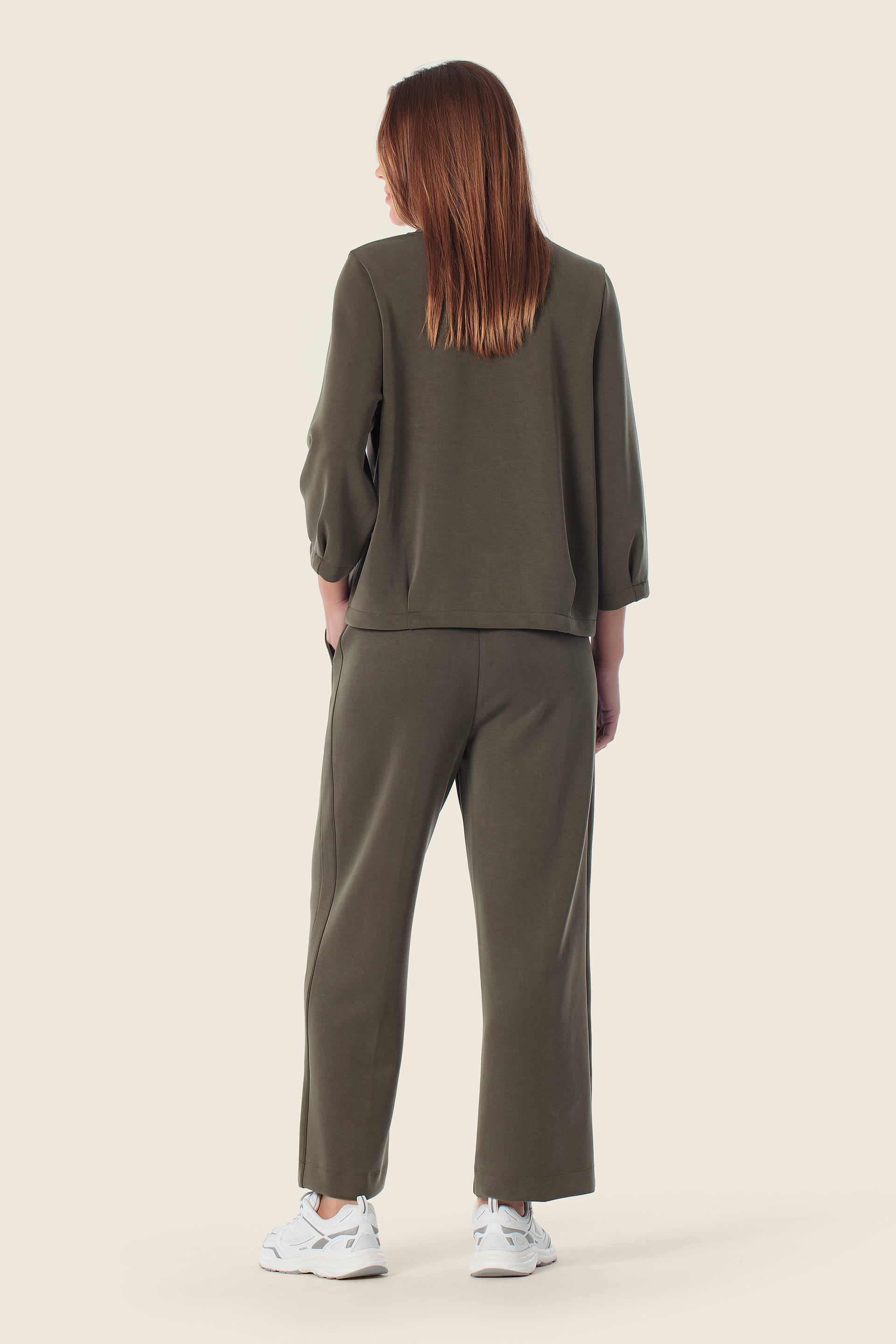 Leichtes Sweatshirt mit V-Ausschnitt von GERRY WEBER