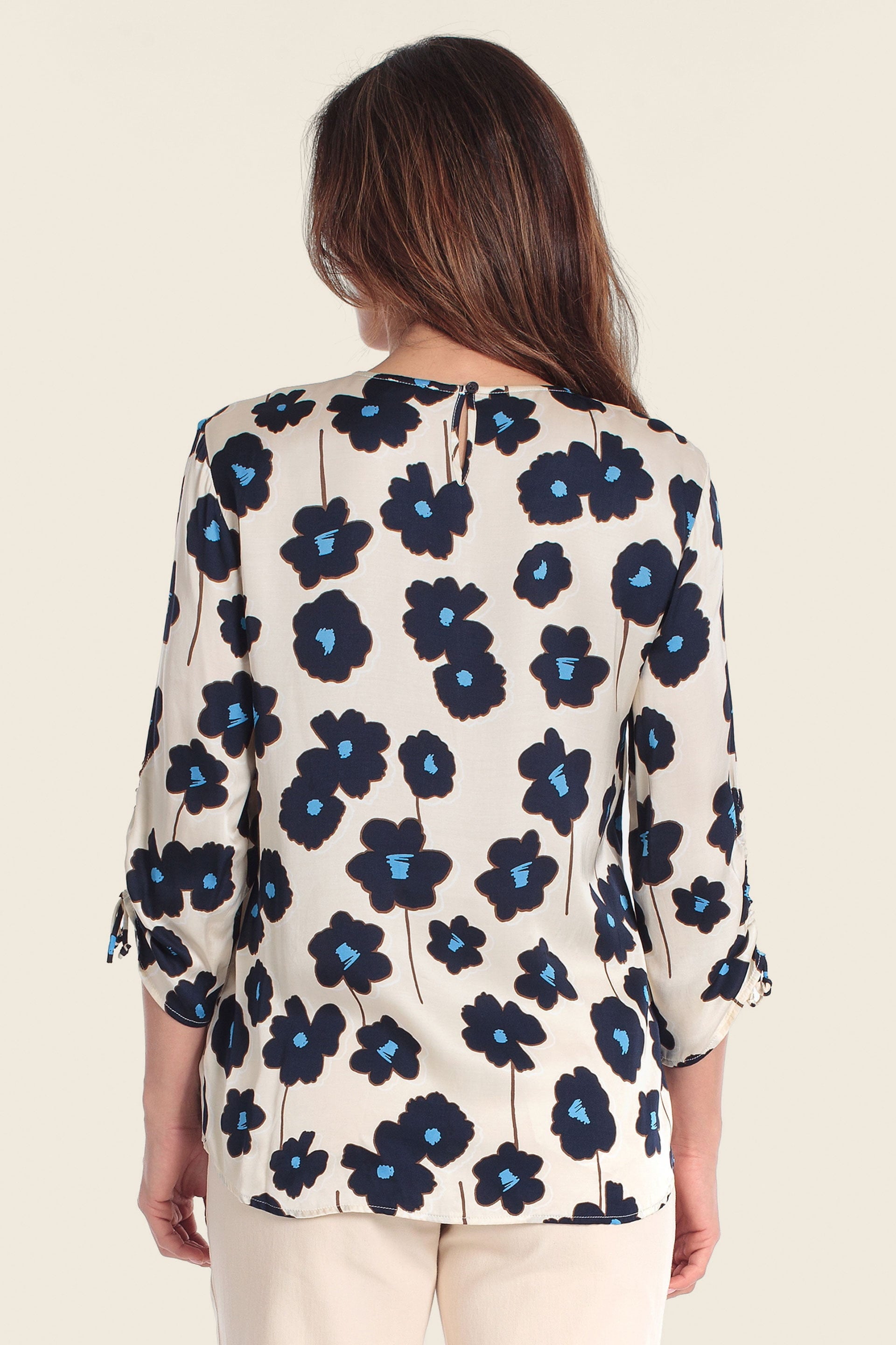 Langärmlige Bluse mit Print von GERRY WEBER