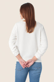 Langarmshirt mit Riffelmuster von GERRY WEBER