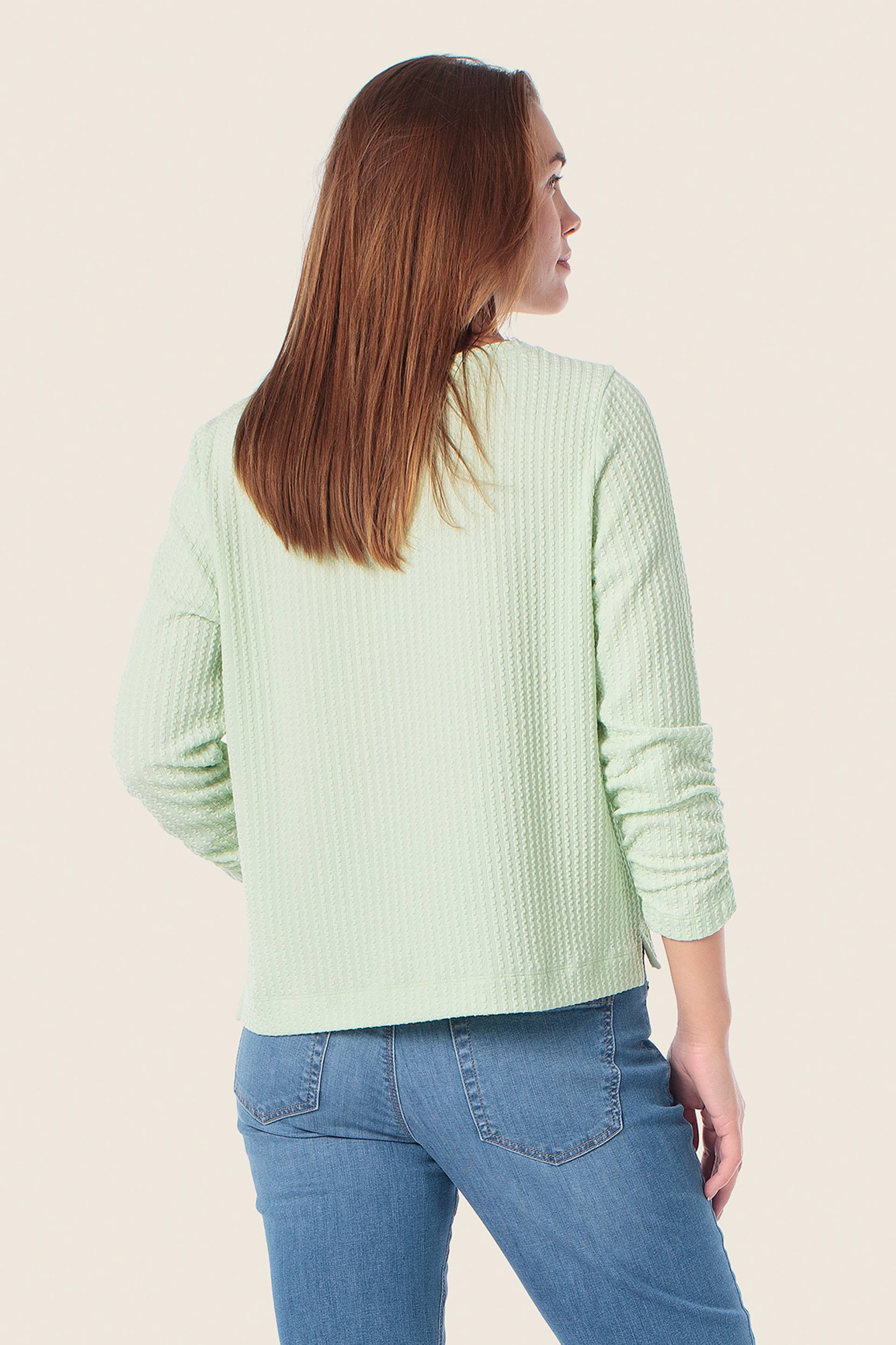 Langarmshirt mit Riffelmuster von GERRY WEBER