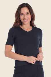 Weiches T-Shirt mit V-Ausschnitt von GERRY WEBER