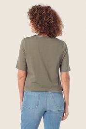 Weiches T-Shirt mit V-Ausschnitt von GERRY WEBER