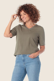 Weiches T-Shirt mit V-Ausschnitt von GERRY WEBER