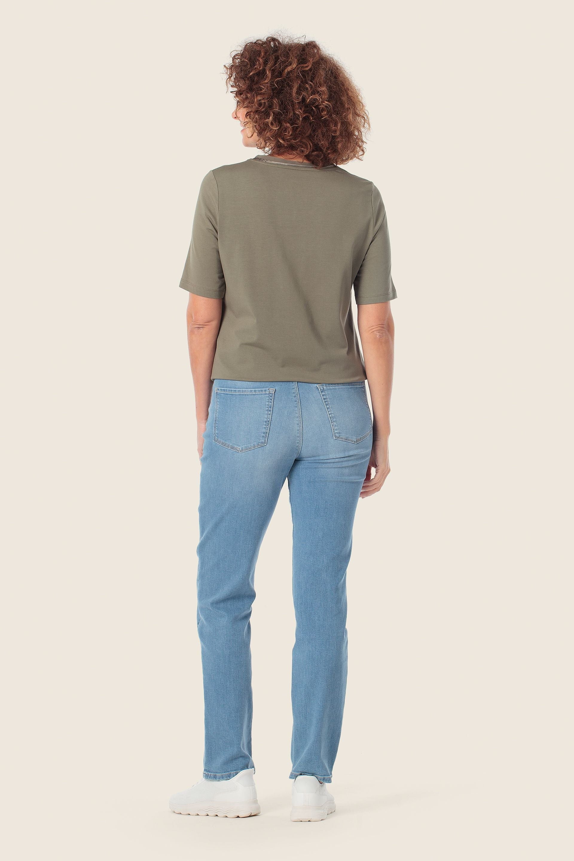Weiches T-Shirt mit V-Ausschnitt von GERRY WEBER