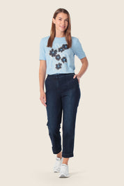 T-Shirt mit Blumen und Herzen von GERRY WEBER