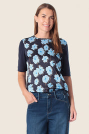 T-Shirt mit Blumenmuster von GERRY WEBER