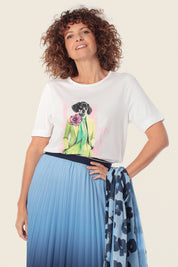 T-Shirt mit auffälligem Print von GERRY WEBER