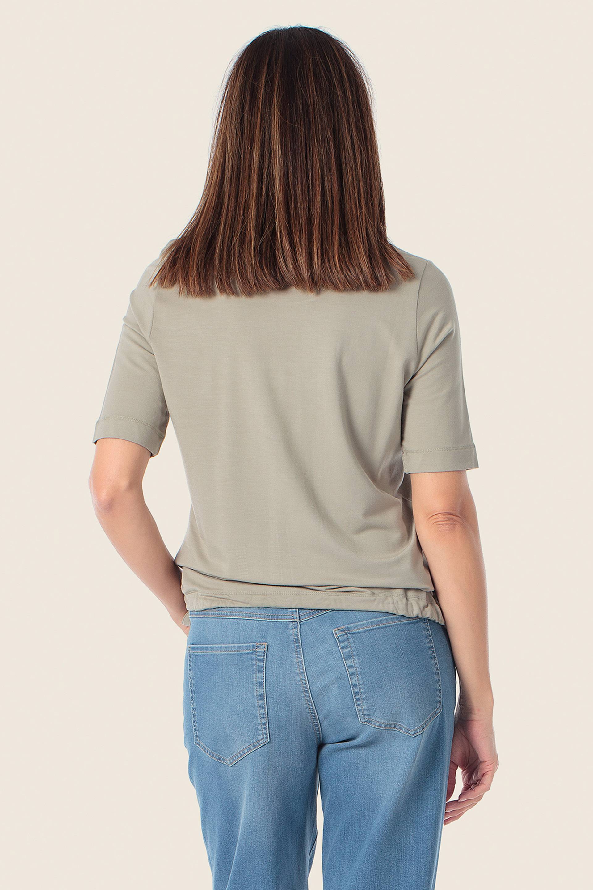 T-Shirt mit schimmerndem Aufdruck von GERRY WEBER