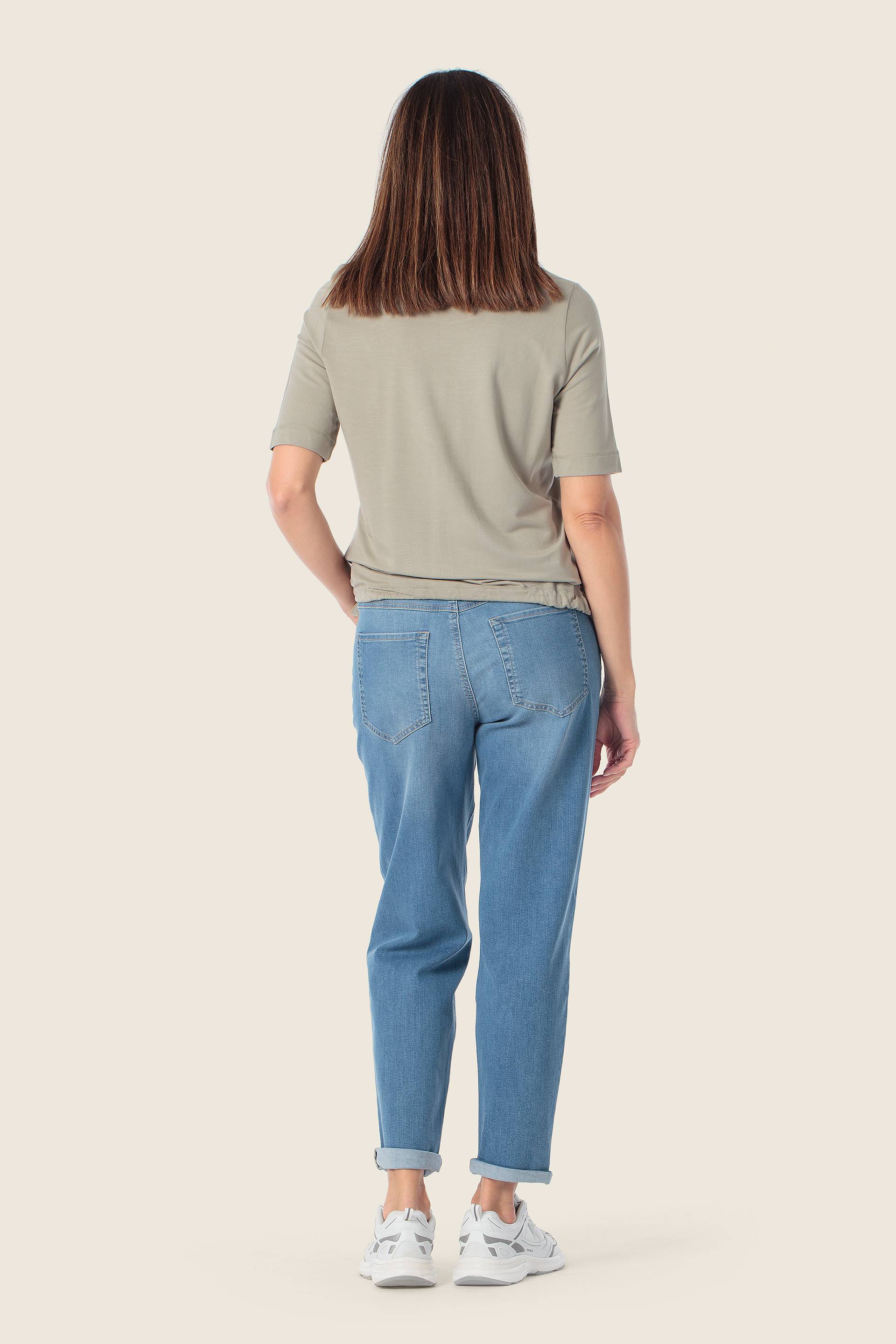 T-Shirt mit schimmerndem Aufdruck von GERRY WEBER